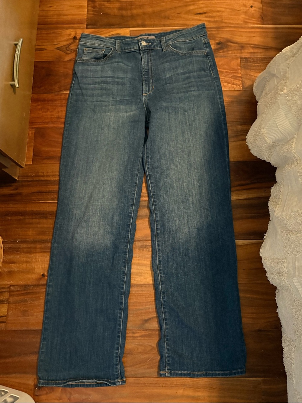 Joe’s Jeans Wide Leg Full Length Wangari Jeans Size 32 Blue (1300)